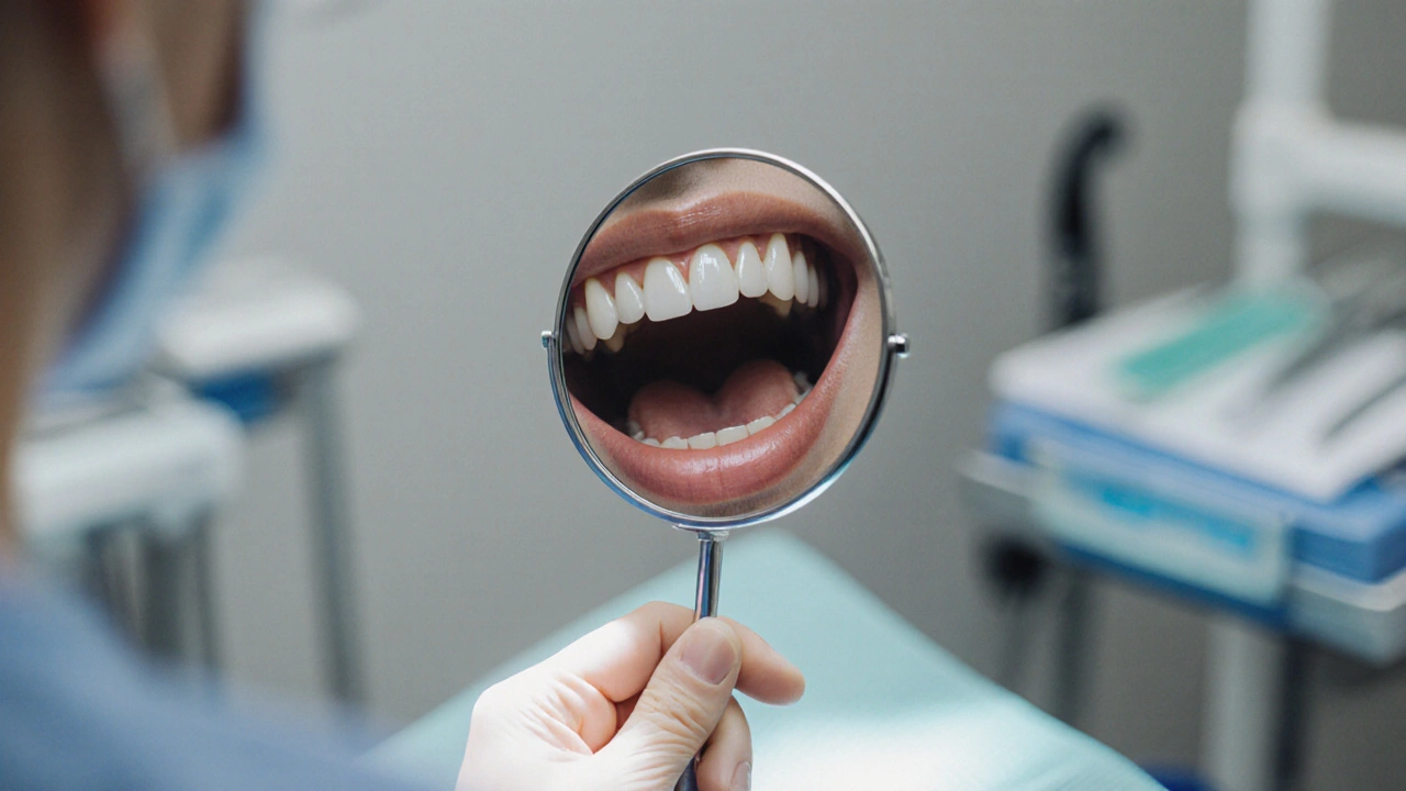 Jaké zrcátko používá zubní lékař a proč je důležité?