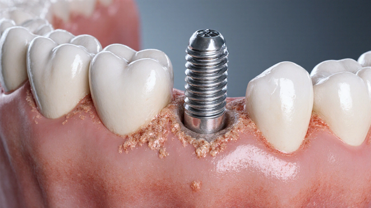 Zubní plak a jeho vliv na pacienty s implantáty