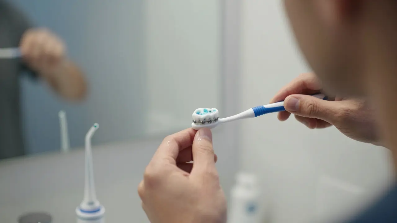 Jak vybílit zuby s rovnátky bez poškození koroňových materiálů