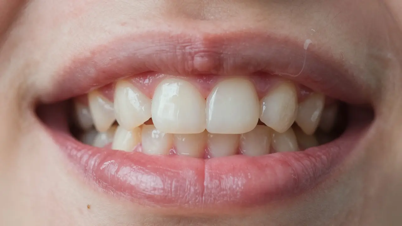 Co znamenají bílé dásně? Příčiny a co s tím dělat