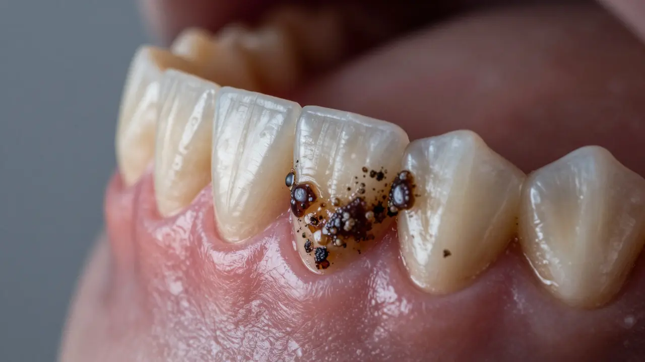 Proč je nutné odstranit černý zubní kámen a jak na to správně