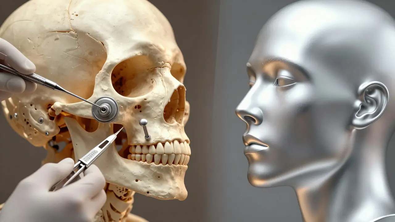 Konceptuální porovnání funkční a estetické chirurgie obličeje