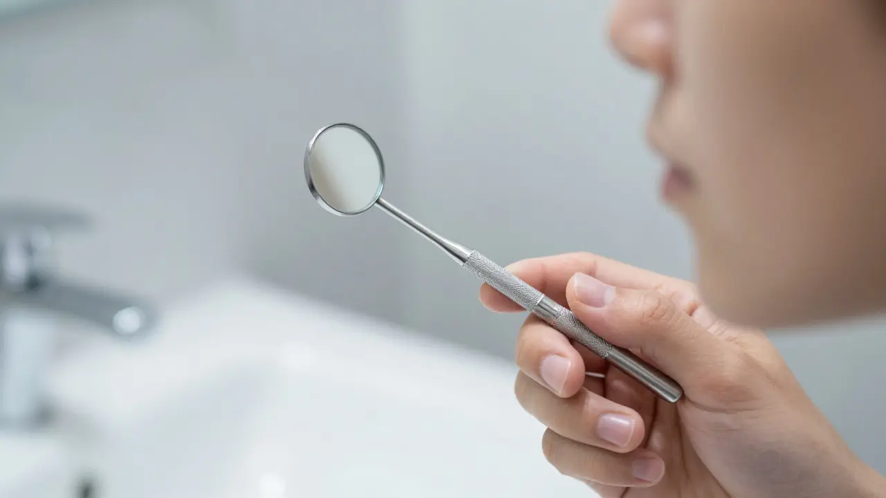 Dentální zrcátko: Průvodce kontrolou zubních implantátů doma